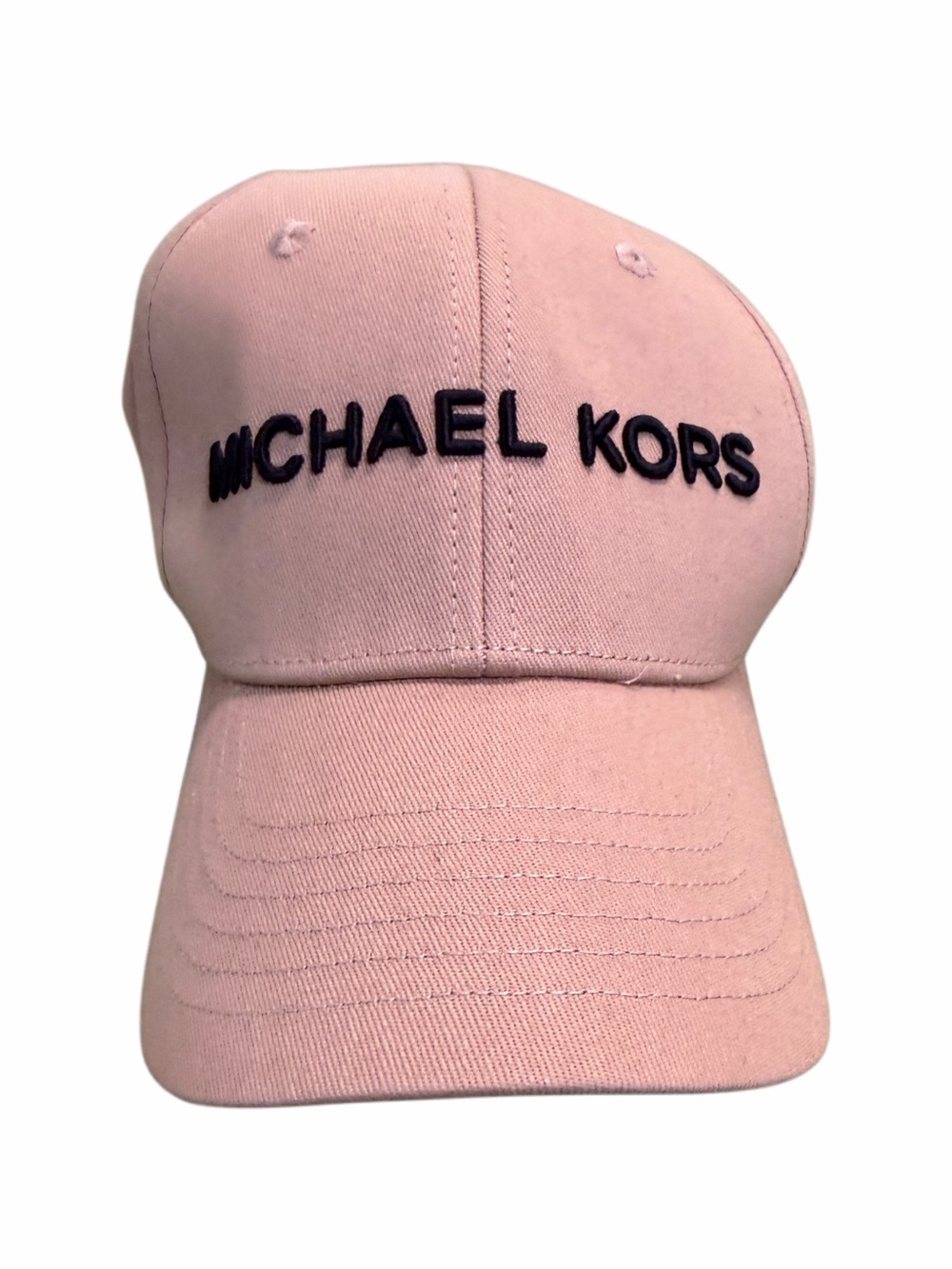 Michael Kors Blush Pink Logo Baseball Cap